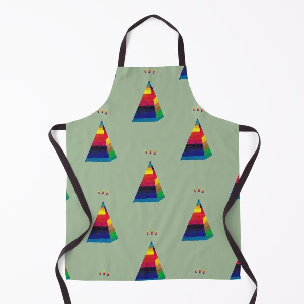 Item preview, illuminating rainbow pyramid designed and sold by EbonyBuds.