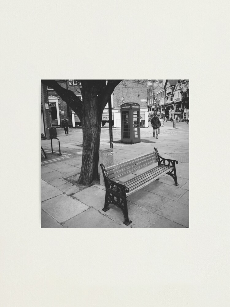 Alternate view of Chester in black and white Photographic Print
