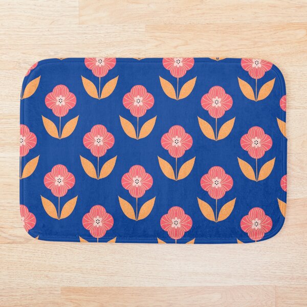Item preview,  Retro floral pattern  designed and sold by Papergrape.