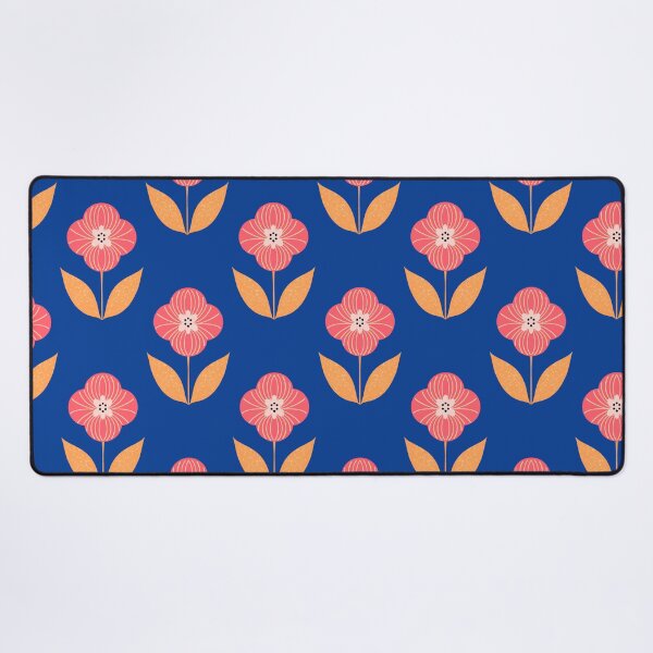 Aperçu de l'œuvre  Motif floral rétro créée et vendue par Papergrape.