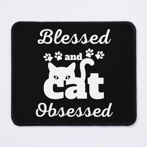 Item preview,  Blessed And Cat Obsessed designed and sold by BronikowskiART.