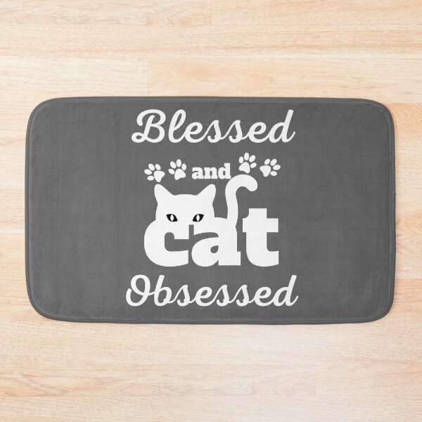 Item preview,  Blessed And Cat Obsessed designed and sold by BronikowskiART.
