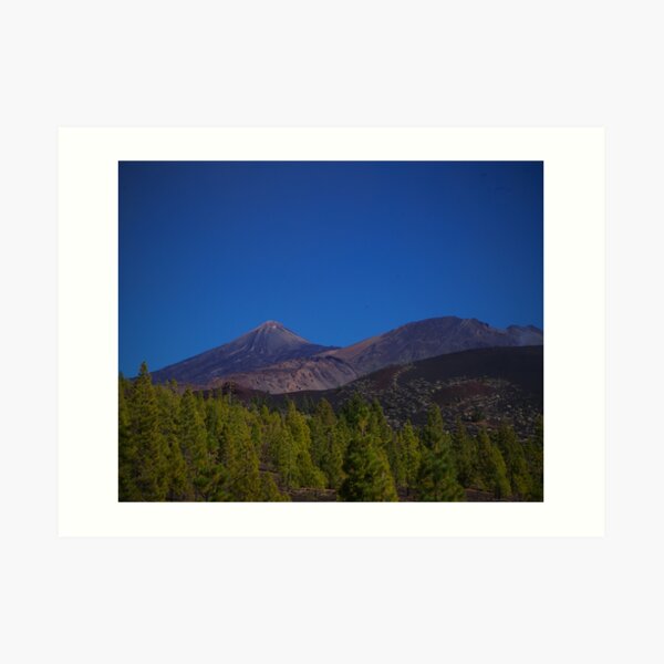 Teide volcano on Tenerife island Art Print