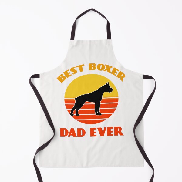 Item preview, Best Boxer Dog Dad Ever Father's Day Dog puppy Lover Cute Sunser Retro Funny designed and sold by Meteor77.