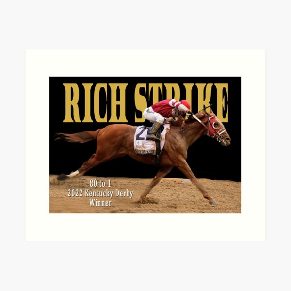 Item preview, Rich Strike - 80 to 1 Winner 2022 Kentucky Derby designed and sold by ayemagine.