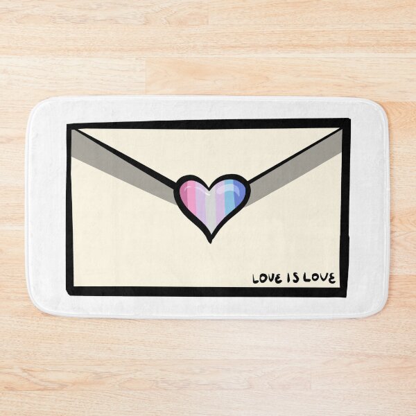 Item preview, Bigender Love Is Love Envelope designed and sold by CJ Vanderbeek.