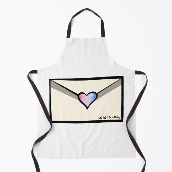 Item preview, Bigender Love Is Love Envelope designed and sold by CJ Vanderbeek.