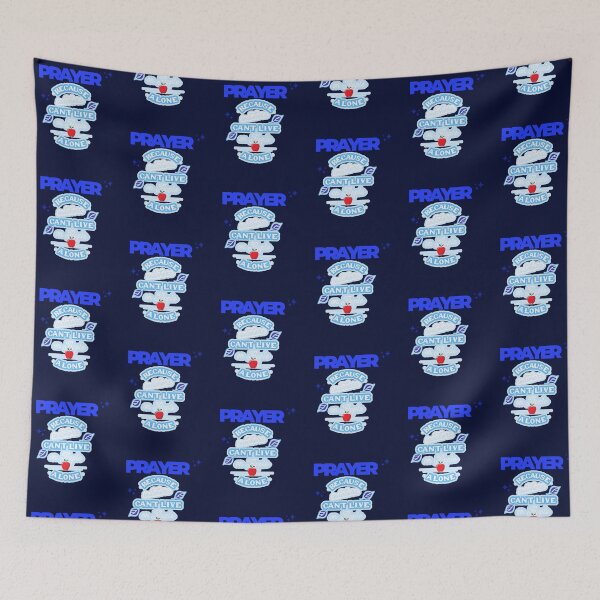 Item preview, Prayer, Because Teachers Can't Live on Apple Alone - Navy Blue and Royal Blue designed and sold by TheReporter1.