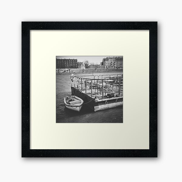 Vistula B&W Framed Art Print
