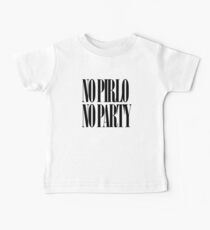 Camiseta para bebés No Pirlo No Party