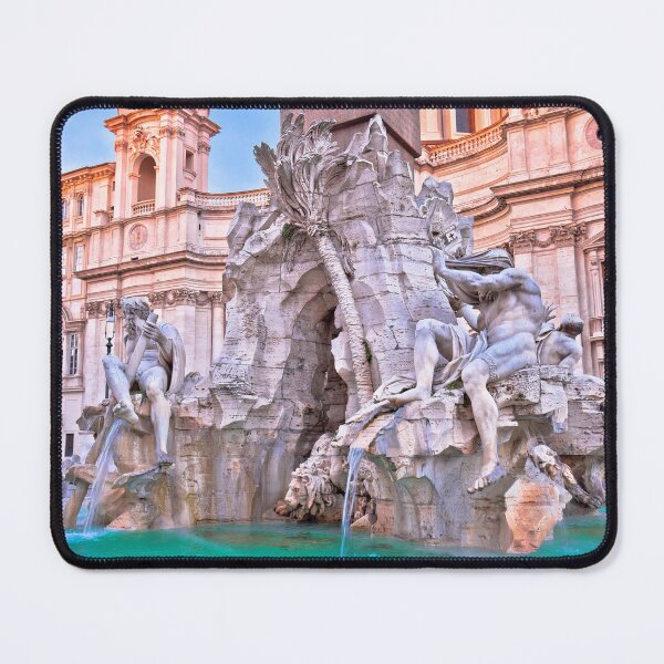 Item preview, Fountain Of The Four Rivers - Piazza Navona Rome Italy designed and sold by RegaloRepublic.