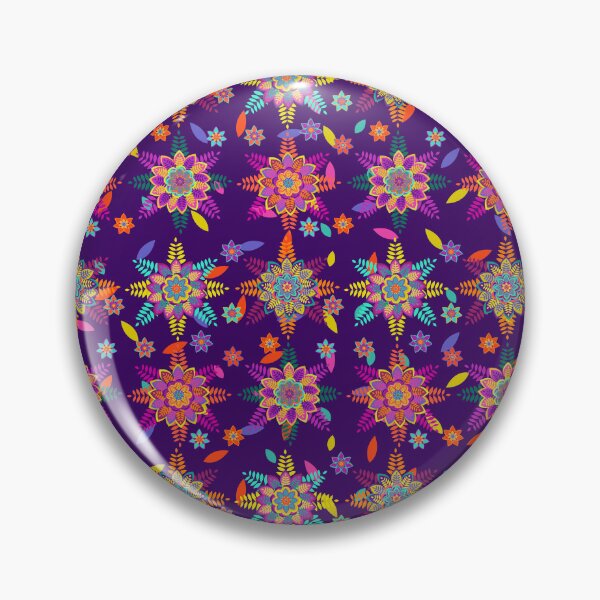 Item preview, Colorful Mandala Flowers designed and sold by liveinpaper.
