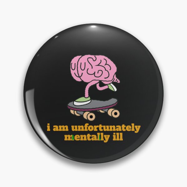 Item preview, Am Unfortunately Mentally Ill designed and sold by art-fox.