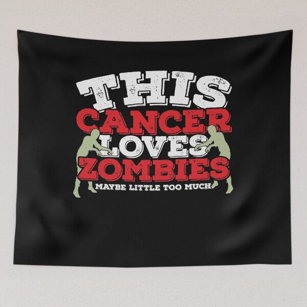 Item preview, Horoscope Zodiac Sign Cancer Loves Zombies designed and sold by TheCrazyBear.