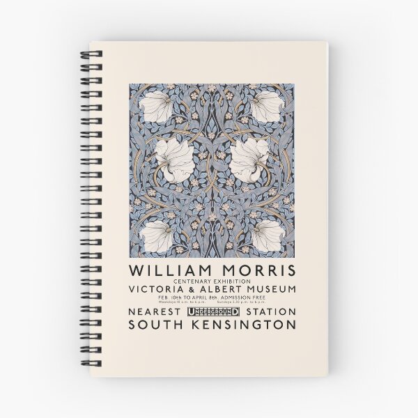 Item preview, Blue William Morris pimpernel designed and sold by TheColorFlow.