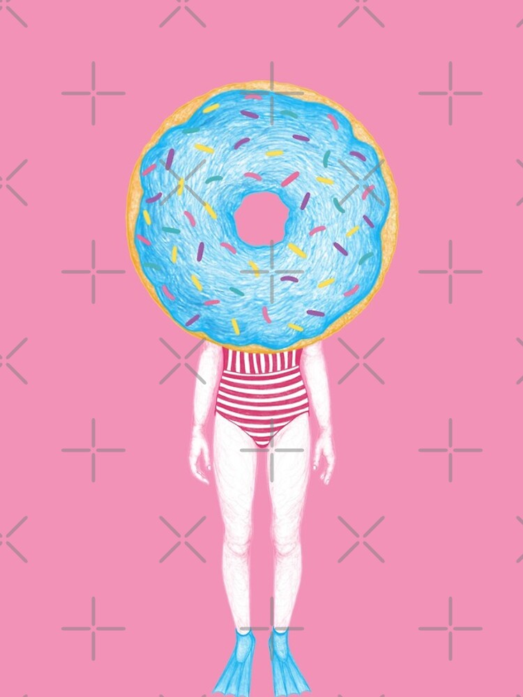 The Summer Treats : Blue Doughnut by Ranggasme