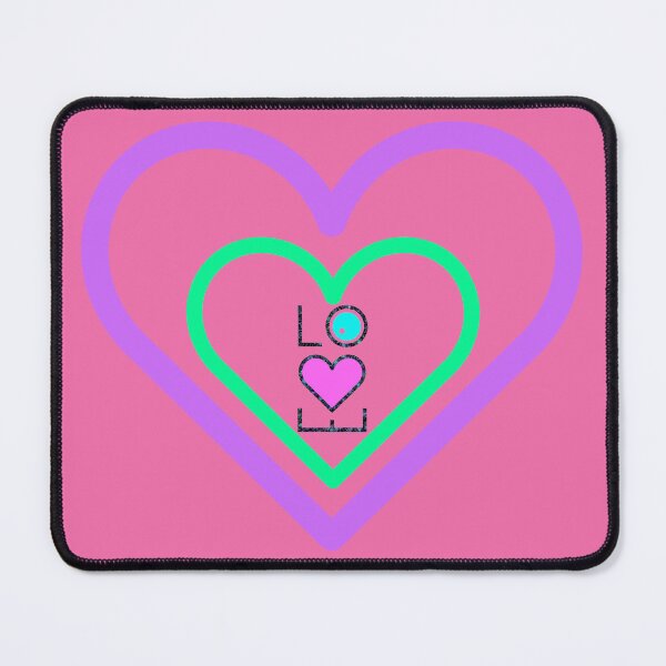 Item preview, LoLove Happy Love | Love Design | Pastel Colours Design | Unique Love Art designed and sold by Geniuskatie.