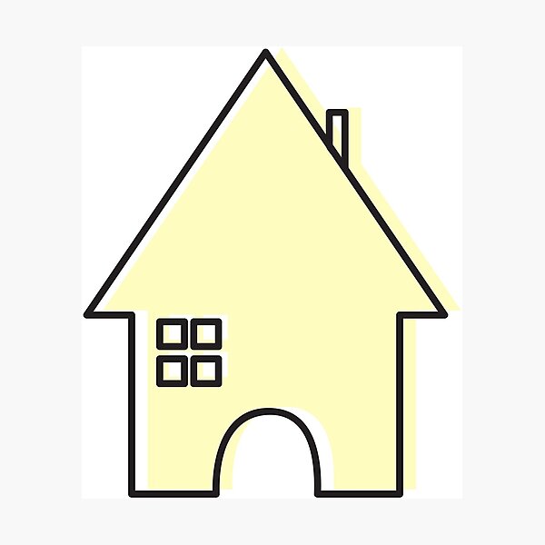 Item preview, Yellow House designed and sold by Neal DePinto.