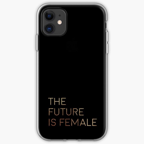 The Future is Female (vertical) iPhone Soft Case