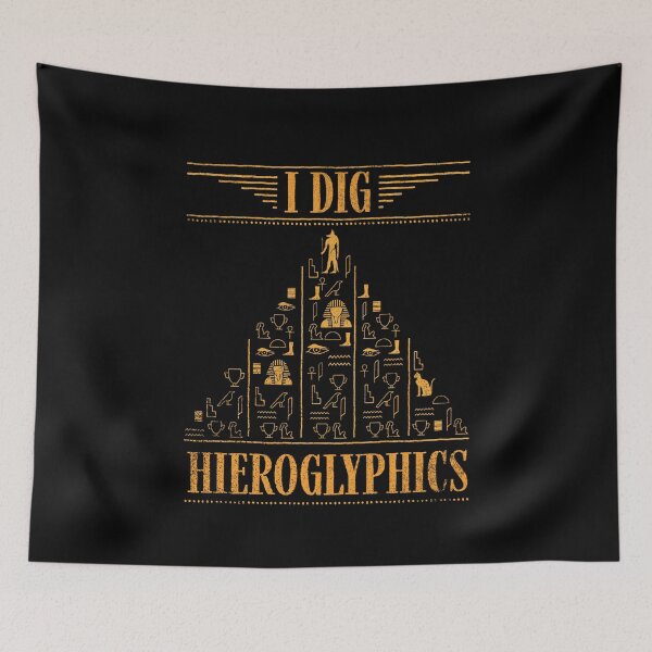 Artikelvorschau, Ägyptologie Ägyptologe des alten Ägypten Ich grabe Hieroglyphen entworfen und verkauft von ShopTheStyle.