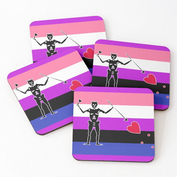 Item preview, Genderfluid Pride - Blackbeard designed and sold by BeccaPaintmore.