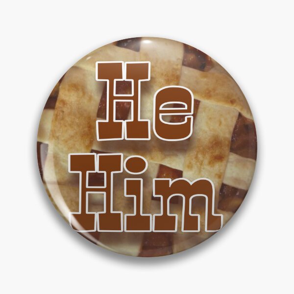 Item preview, Pronombres masculinos de tarta de manzana designed and sold by PRONOUNS-R-US.