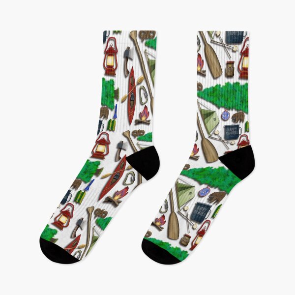 Item preview, Camping Collage designed and sold by MuskokaFox.
