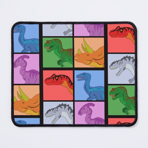 Item preview, Dinosaur Squares designed and sold by TheKohakuDragon.