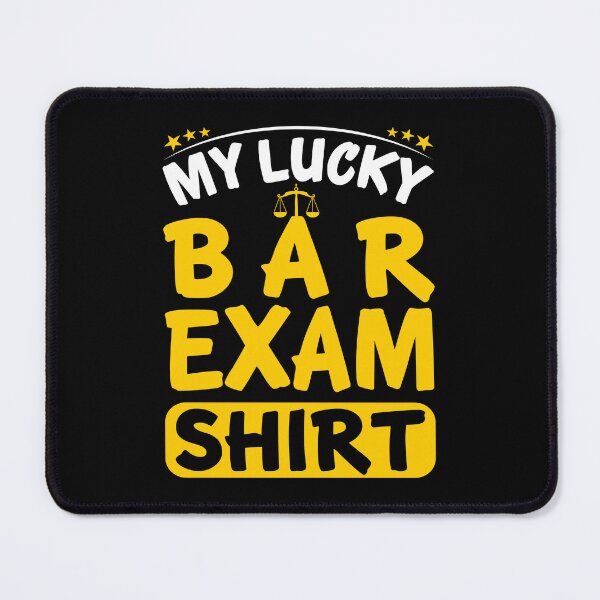 Item preview, My Lucky Bar Exam Shirt - Law School Graduation 2022 designed and sold by 1Designology1.