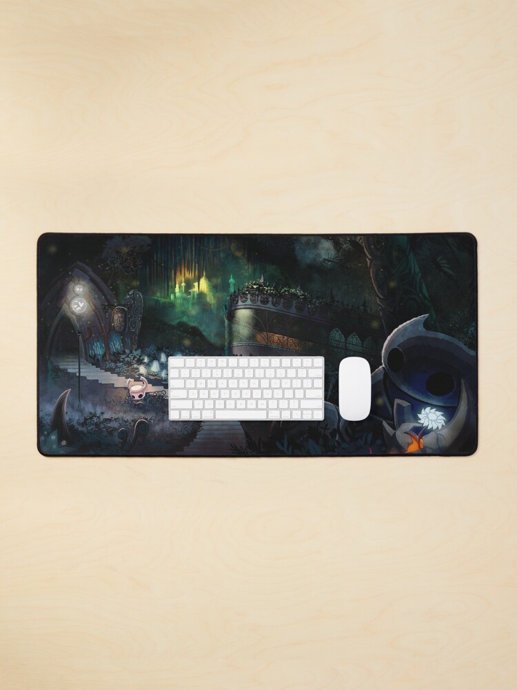 Aperçu 1 sur 5. Tapis de souris avec l'œuvre Hollow Knight créée et vendue par MarryyStores.
