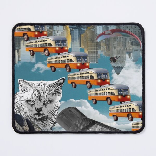 Item preview, Surreal cat portrait designed and sold by Cyberomiz.