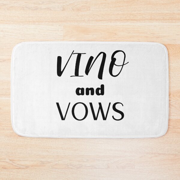 Item preview, Vino and Vows (black) designed and sold by Allyoudois.