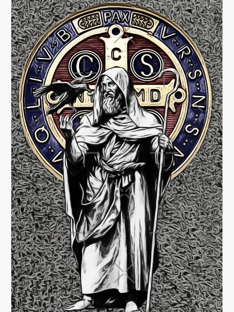 Saint Benedict Medal St Benedict | Art Board Print