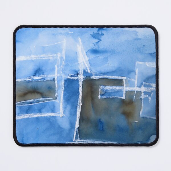 Item preview, City Reflections #2 Mixed media abstract on paper designed and sold by ChillonLeachArt.