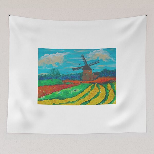 Item preview, Tulip Fields designed and sold by George Hutton Hunter.