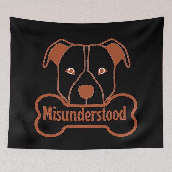 Item preview, Pit bulls are misunderstood   designed and sold by Monkey204.