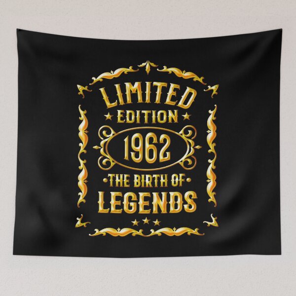 Item preview, 60th Birthday Vintage 1962 Limited Edition 1962 designed and sold by Dubbra.