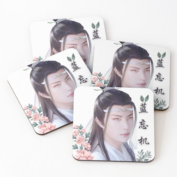 Item preview, Lan wangji in peonies designed and sold by Zhan Zhan.