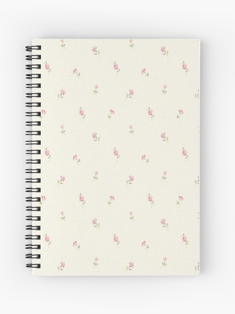 Coquette aesthetic ditzy floral print Hardcover Journal for Sale by  julietk279