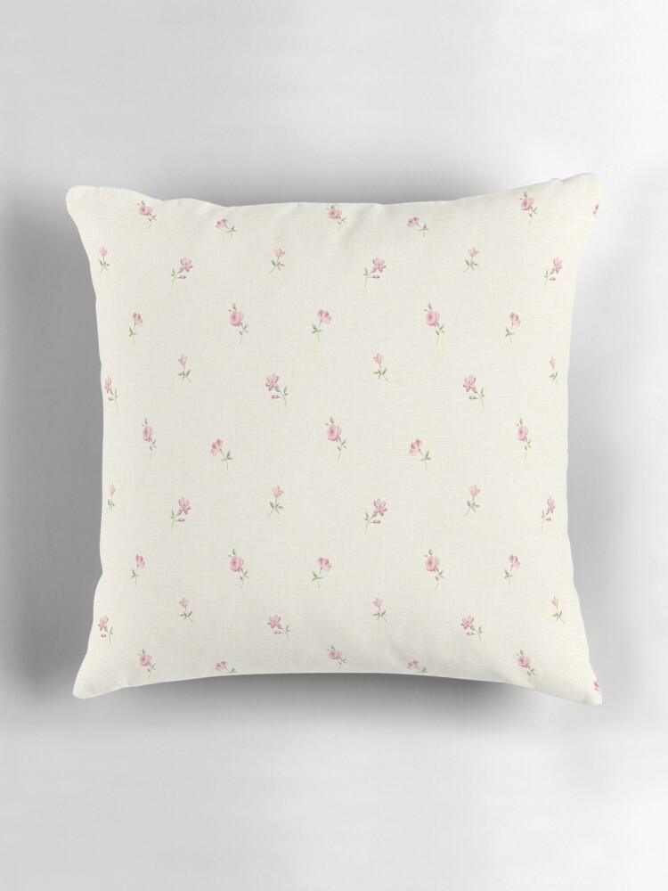 Coquette Aesthetic Ditzy Floral Print Pillow For Sale By Julietk279