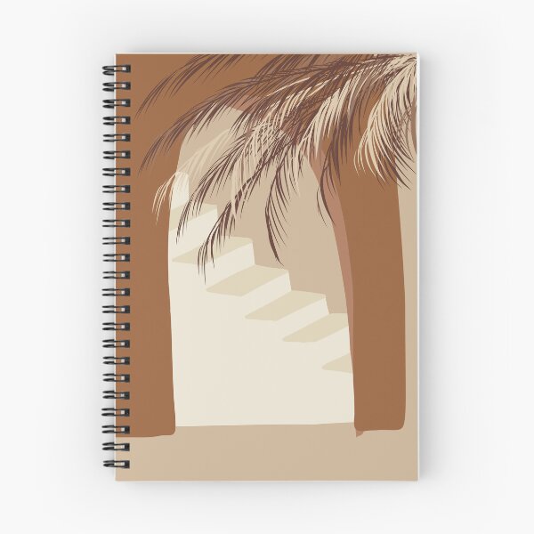 Item preview,  Minimal Modern Boho Stairs    Abstract Dried Leaves Shape   Design designed and sold by zedonee.