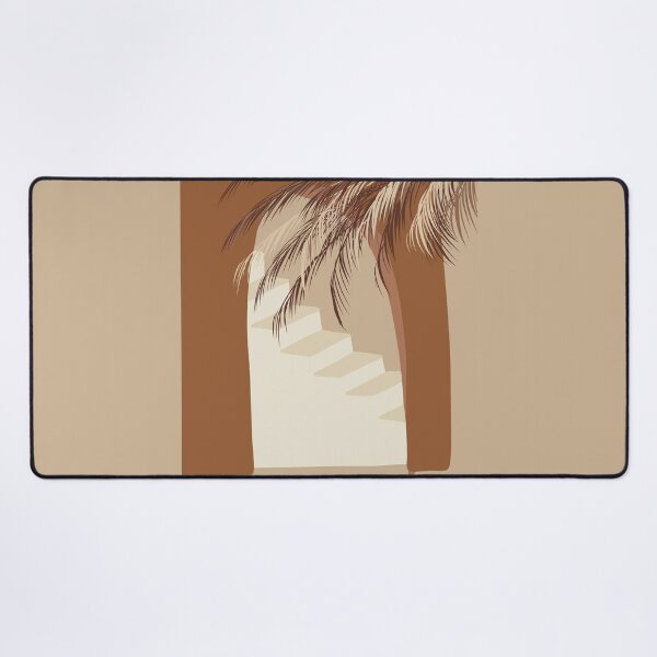 Item preview,  Minimal Modern Boho Stairs    Abstract Dried Leaves Shape   Design designed and sold by zedonee.