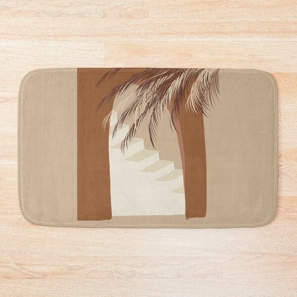 Item preview,  Minimal Modern Boho Stairs    Abstract Dried Leaves Shape   Design designed and sold by zedonee.