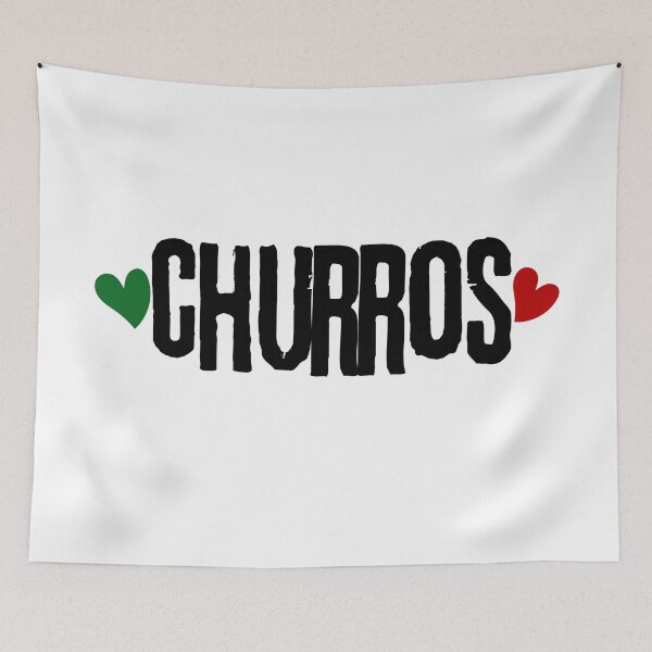 Item preview, I Love Churros - Mexican Food Lover Gift designed and sold by foodiemarie.