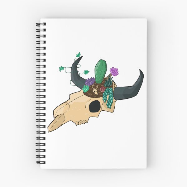 Item preview, Maceta suculenta de cráneo de vaca designed and sold by Upbeat-Cryptid.