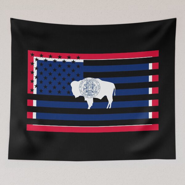 Item preview, Wyoming State Flag Graphic USA Styling designed and sold by Garaga.