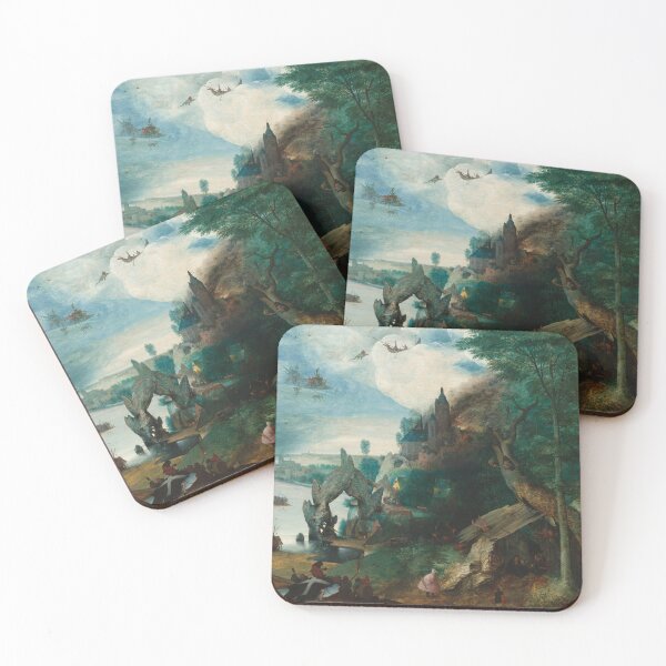 Item preview, The Temptation of Saint Anthony | Follower of Pieter Bruegel the Elder | 1575 Renaissance Christian Print designed and sold by CJET.