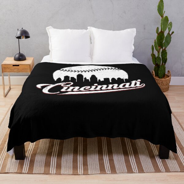 Item preview, Vintage Cincinnati Skyline City Baseball Sports designed and sold by Dressed For  Duty.