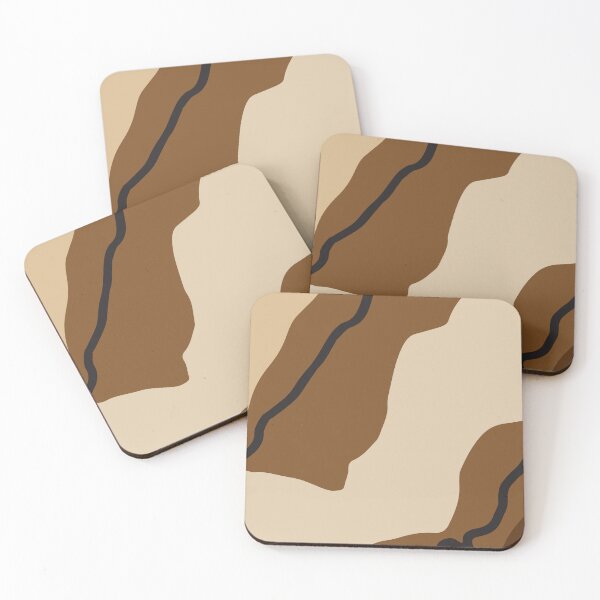 Item preview,  Warm Tones Abstract Topography  Aeasthetic  Pattern designed and sold by zedonee.