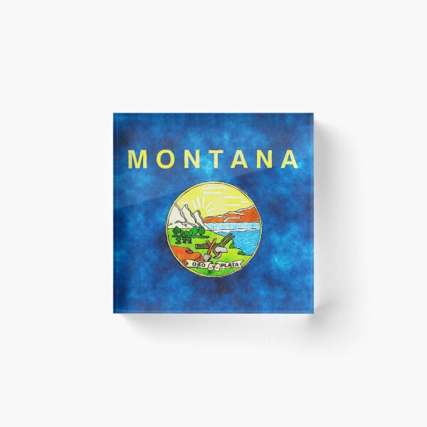 Item preview, Montana State Flag Graphic USA Styling designed and sold by Garaga.